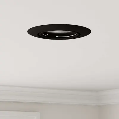 vidaXL Spot 24 buc. Negru 9 x 9 x 2.5 cm Metal