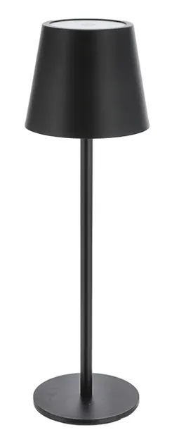 Lampa de birou cu senzor tactil si 3 moduri de iluminare NEAGRA