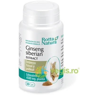 Ginseng Siberian Extract 30cps