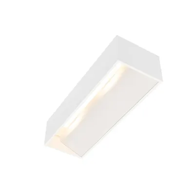 Corp iluminat de perete, aplica, lumini logs in L de perete, LED alb interior montat pe suprafata de perete de lumina, negru / alama, 3000K, triac, contra orbirii
