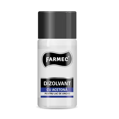 Dizolvant cu acetona, Farmec | 50 ml