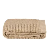 Prosop bej din bumbac din frotir 50x100 cm Classic – Zone