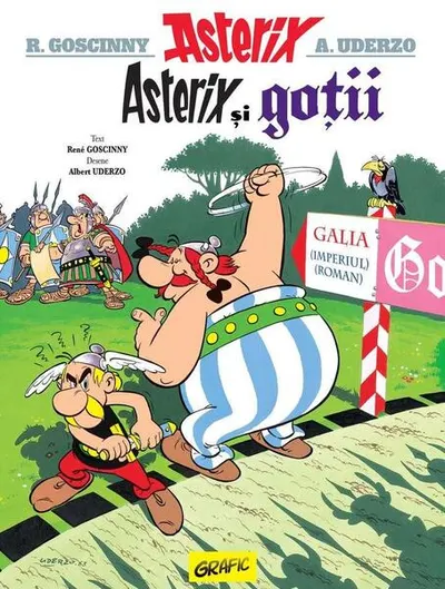 Asterix și goții (Vol. 3) - Hardcover - René Goscinny