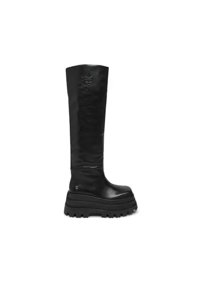 Cizme dama 304908323 - Piele naturala - Negru - Negru