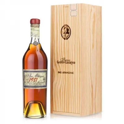 Armagnac G. Legrand 1981 Lheraud 40% alc. 0.7l