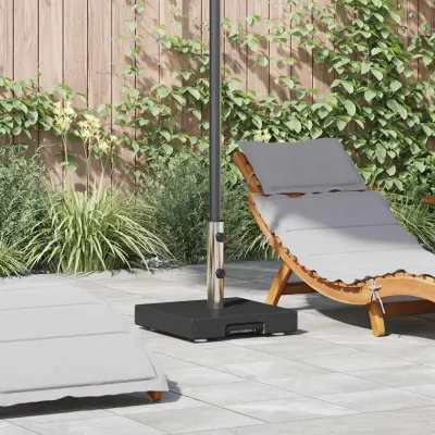 vidaXL Bază pentru umbrelă Negru 41 x 41 x 37 cm Granit