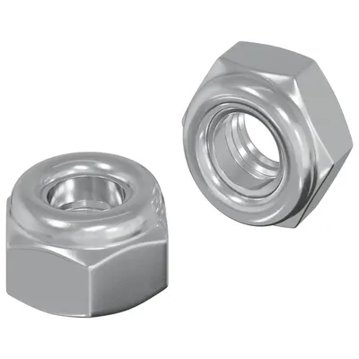 vidaXL Nucă 2 buc. Argintiu M6 x 10 mm Fier
