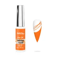 Gel NAILSUP Liner LX01 Orange 8ml pentru Pictură, Nail Art și Linii Fine