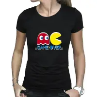 Tricou Dama Pac-Man Game Over - L