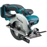 Fierastrau circular de mana Makita DSS611Z, LXT 18 V, 165 mm, Fara acumulator (Negru/Albastru)
