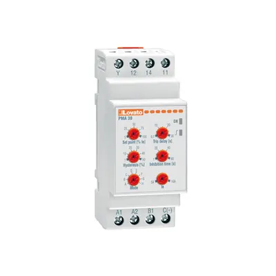 Current Monitoring Relay For Single-Phase System, Ac/dc Minimum Or Maximum Current Control, 5a Or 16a