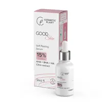 Ser pentru peeling cu AHA+BHA+HA si extract de citrice Good Skin, 30ml, Cosmetic Plant