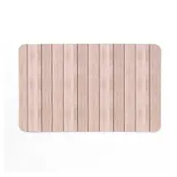 Covoraș de baie maro din cauciuc 50x80 cm Calista – douceur d'intérieur