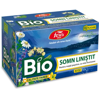 Ceai Somn Linistit Bio, Fares | 20 plicuri