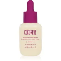 Coco & Eve Sunny Honey Bronzing Face Drops picaturi pentru bronzare faciale Dark Tan (new) 30 ml