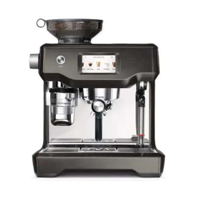 Espressor manual Sage the Oracle™ Touch SES990BST4EEU1, 2400 W, 9 bar, Rezervor apa 2.5 l, Rasnita incorporata cu 45 setari, Portafiltru 58mm (Negru/Inox)