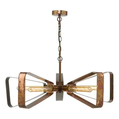 Lampa suspendata Yavanna Industrial 5 Light Pendant Oiled Copper