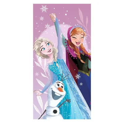 Prosop pentru copii din microfibră 70x140 cm Frozen – Jerry Fabrics