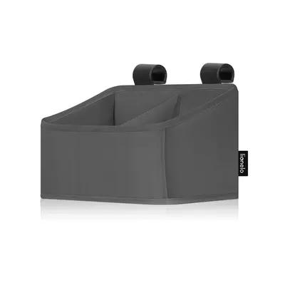 Organizator multifunctional Lionelo Sidepocket S Gri, 2 compartimente, universal, 26x12x15 cm