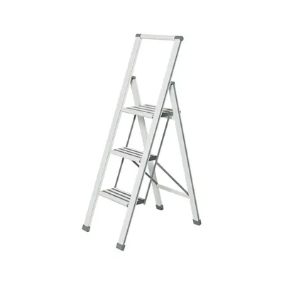 Scară albă din metal 127 cm – Wenko