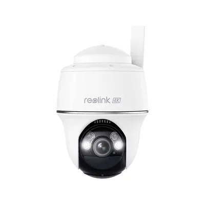 Camera supraveghere wireless rotativa GSM 4G LTE PT Reolink Go PT Ultra G440, 8 MP, IR/lumina alba 10 m, PIR 10 m, acumulator 6000 mAh, alarma personalizabila, microfon si difuzor, slot card, detectie om/vehicul/animal, vizualizare de pe telefon