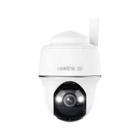 Camera supraveghere wireless rotativa GSM 4G LTE PT Reolink Go PT Ultra G440, 8 MP, IR/lumina alba 10 m, PIR 10 m, acumulator 6000 mAh, alarma personalizabila, microfon si difuzor, slot card, detectie om/vehicul/animal, vizualizare de pe telefon
