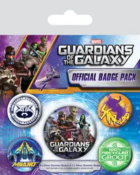 Insigne - Guardians of Galaxy - mai multe modele