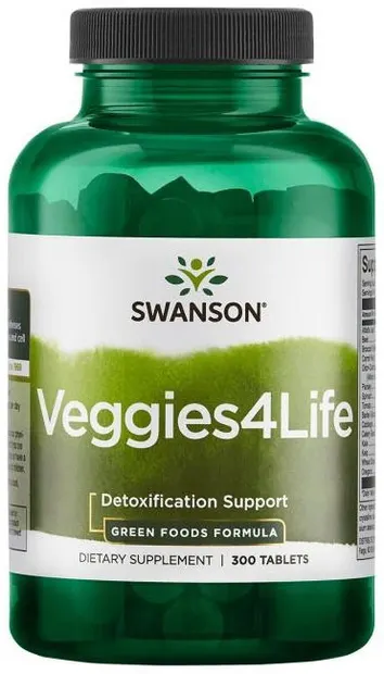 Veggies4Life, 300 tablete, Swanson