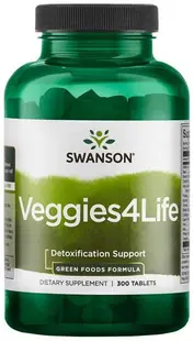 Veggies4Life, 300 tablete, Swanson