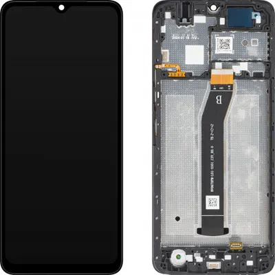 Display cu Touchscreen Xiaomi Redmi A3, cu Rama, Negru, Service Pack 5600010C3Y00