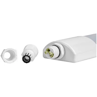 Corp protejat pt. ilumin. industrial cu LED, asociabil 230 VAC, 18 W, 2700 lm, 4000 K, IP65, EEI=D