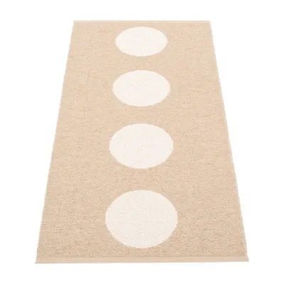 Covor tip traversă pentru interior și exterior bej 70x150 cm Vera Beige – Pappelina