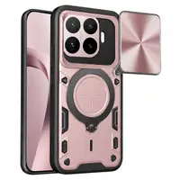 Husa pentru Xiaomi 17T, Techsuit, CamGuard Pro, Roz Aurie