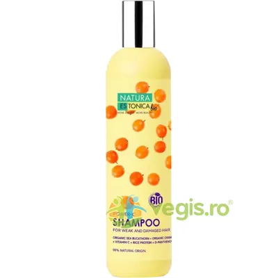 Sampon cu Vitamina C, Ulei de Catina si Portocale Power C 400ml