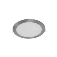 Led Panel Rotund 21w 2700k-3000k Satin Nichel Ф235mm