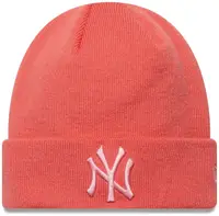 Căciulă de iarnă New Era - MLB New York Yankees League Essential, roz