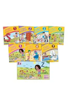 Finger Phonics Books 1-7: In Print Letters (American English Edition)