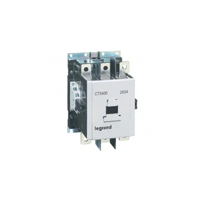 Contactor tripolar CTX³ 400 - 265 A - 380-450 V~ - 2 NO + 2 NC -screw terminals