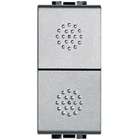 Buton dublu axial LiVing Light - ND-ND 10 A 250 V~ -Tech - 1 modul