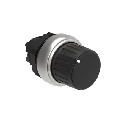 Selector Switch Actuator Knob Cap Ø22mm Platinum Series, 2 Pozitii, 0 - 1