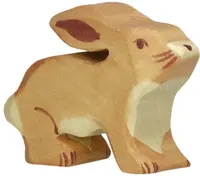 Figurina din lemn Holztiger - Iepure micut