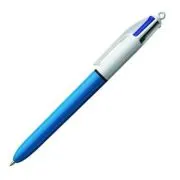 Pix cu bila Bic PRO, 1. 0mm, cu mecanism, 4 culori (negru, albastru, rosu, verde)
