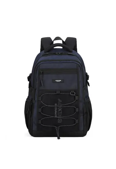Rucsac unisex cu compartiment pentru laptop - Albastru