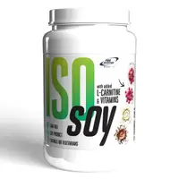 Proteine vegetale, Iso Soy, Zmeură, 750g