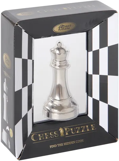 Puzzle logic metalic Hanayama - Cast Chess Queen