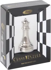 Puzzle logic metalic Hanayama - Cast Chess Queen