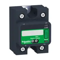 Harmony, Releu semiconductor, 25 A, montare pe panou, comutare la tensiune zero, placa termica si diagnosticare inteligenta, intrare 3...32 V CC, iesire 24...300 V CA