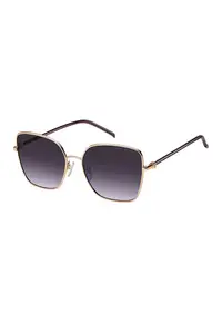 Ochelari de soare butterfly cu rama metalica - Auriu rose/Deep Purple
