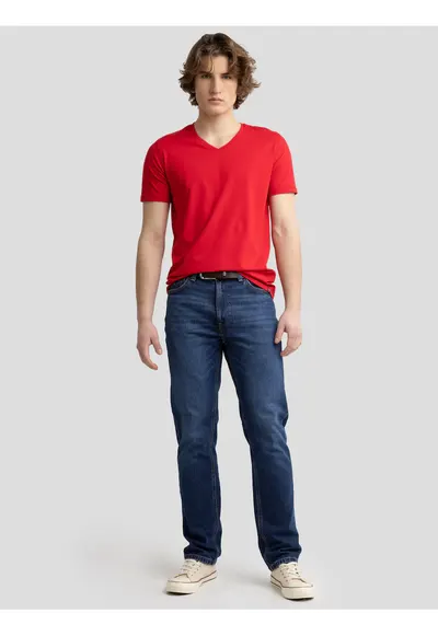 Tricou cu decolteu in V Irtos