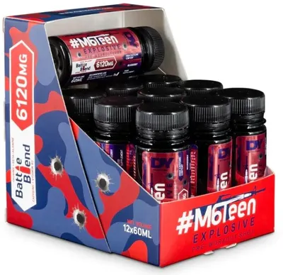 M6Teen Explosive, mojito, 12 shoturi х 60 ml, Dorian Yates Nutrition